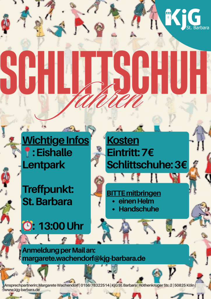 ☃️ Einladung zum Schlittschuhfahren ⛸️